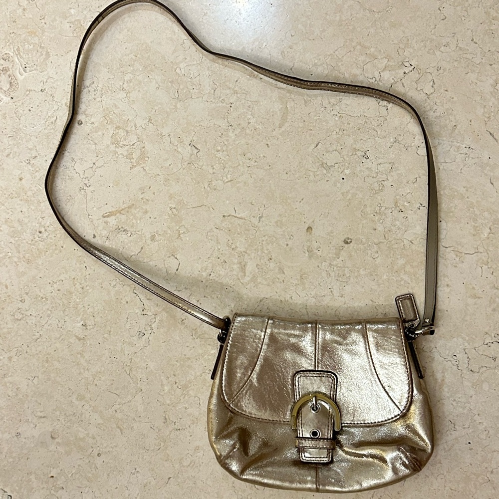 Coach Silver Crossbody